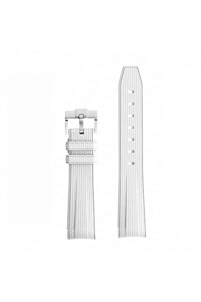 Choice 20mm white Watch Band for X Swatch MoonSwatch Strap for Seamaster 300 ...