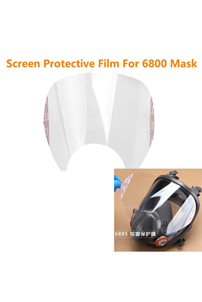 Choice 15Pcs Scratch Resistant Protective Film For 3M 6800 Gas Respirator Ful...