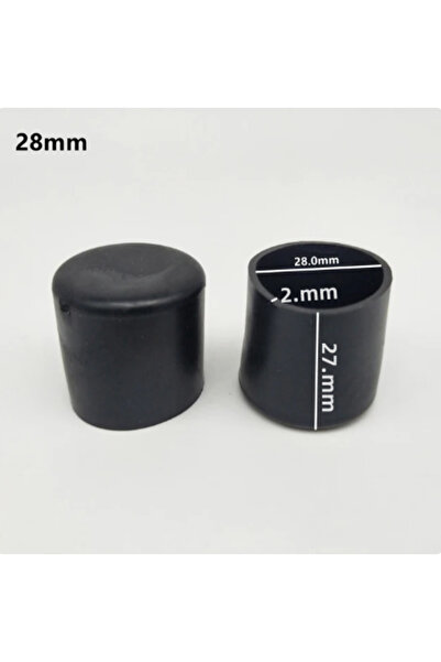 Choice 28mm 24 PCS Round Furniture Foot Caps Chair Table Sofa Anti-Slip Silen...
