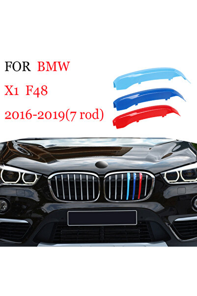 Choice34 F48 16-19 7rod 3 قطع شرائط تزيين الشبك الأمامي لسيارات BMW الفئة 1 2...