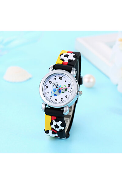 Choice black Lovely Creative Cartoon Corlorful Kids Watch Gift For Boys Girls...