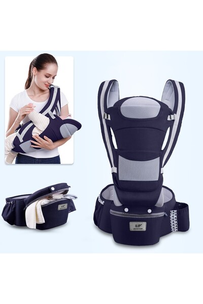 Choice Drak blue seasons Newborn Ergonomic Baby Carrier Backpack Infant Baby ...