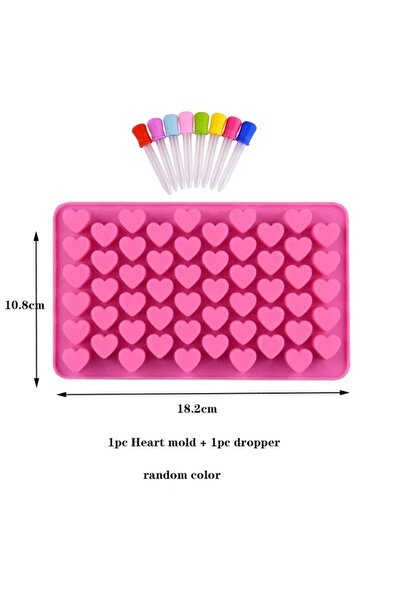 Choice xin01 Gummy Bear Mold Silicone Chocolate Mold with Dropper DIY Dinosau...