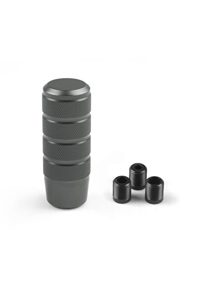 Choice5 GRAY 95MM Universal Non-Slip Gear Shift Knob Manual Transmission Alum...