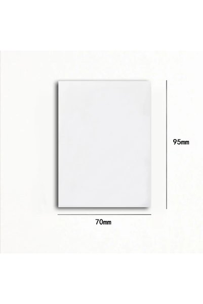 Choice7 Large Transparently Transparent Sticky Notes 50 Sheets Waterproof Mem...