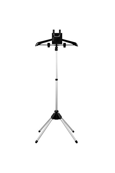 Choice Black Steamer Stand with Hand-held Ironing Board Telescopic Garment St...