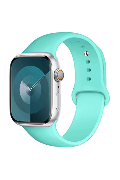 Choice 38mm-40mm-41mm S-M 21 Ice blue Silicone Band For Watch strap 44mm 45mm...