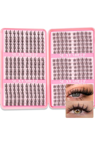 Choice10 GN 13 DIY Eyelashes Clusters Natural Look Manga Anime Eyelash Extens...