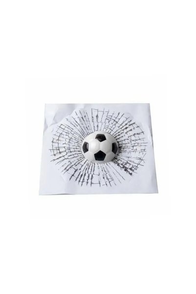 Choice Football 1pc Car Hits Decal Ball Stickers Sticker 3D Glass Adhesive Se...
