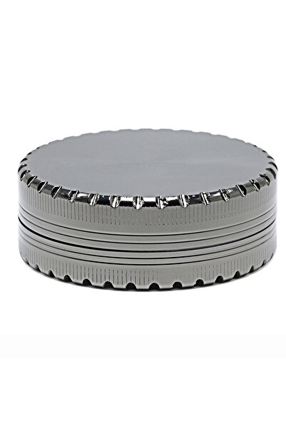 Choice Nickle-Black Toothless Non-slip Metal Grinder 3 layers Grass 62MM 2.4 ...