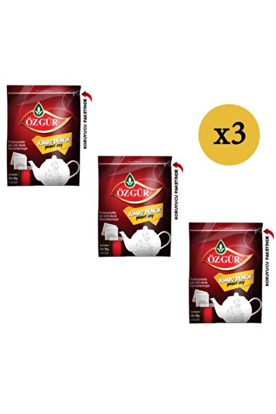 Jumbo Demlik Poşet Çay 50 Li - 50x10 G X 3 Adet