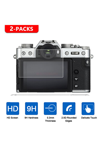 Choice10 X-T5 2PCS Tempered Glass For Fujifilm X-T5 XT5 HD FULL Screen Protec...