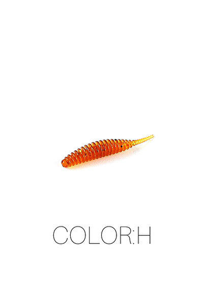Choice 25mm100pcs0.1g H SUPERCONTINENT Small worm bait soft bait Tanta shrimp...