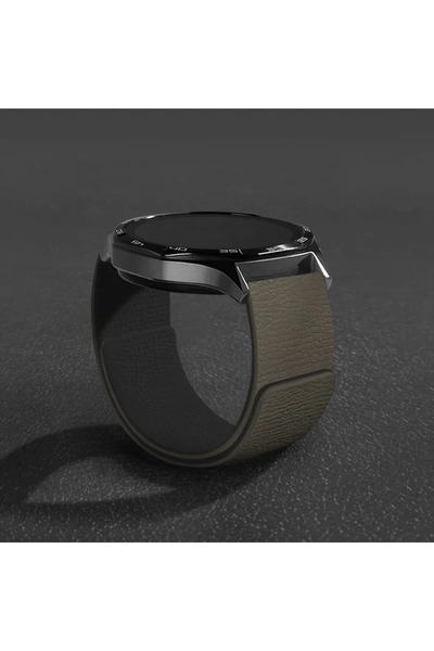 Choice59 20mm watch band 18 grey black Magnetic Loop Strap For Watch 7/6/5/4 ...