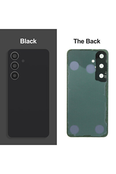 Choice6 Black For S24 S 24 SM-S921B S921U 5G Battery Back Cover Rear Door Gla...