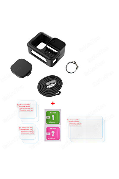 Choice Universal Kit 5 Protective Silicone Case for GoPro Hero 13 Black Tempe...