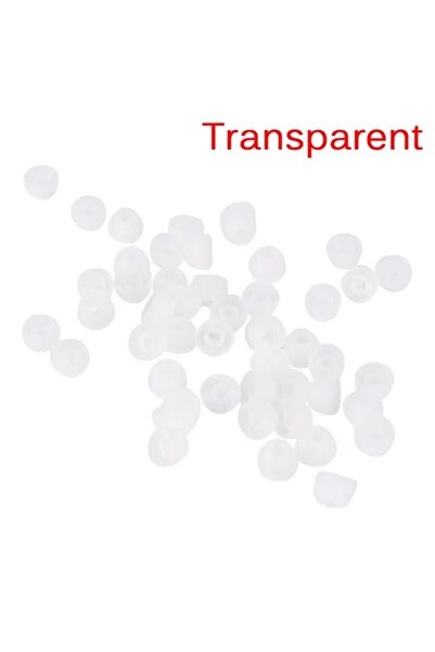 Choice Mix size Transparent-50pcs 50pcs/lot Earphone Silicone Case Covers Sof...