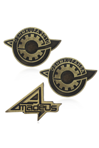 Choice1 3pcs pins Steins Gate Makise Kurisu Badges Cosplay Anime The Fate of ...