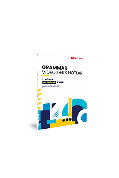 Berk Hoca YDT-YÖKDİL-YDS Grammar Video Ders Notları