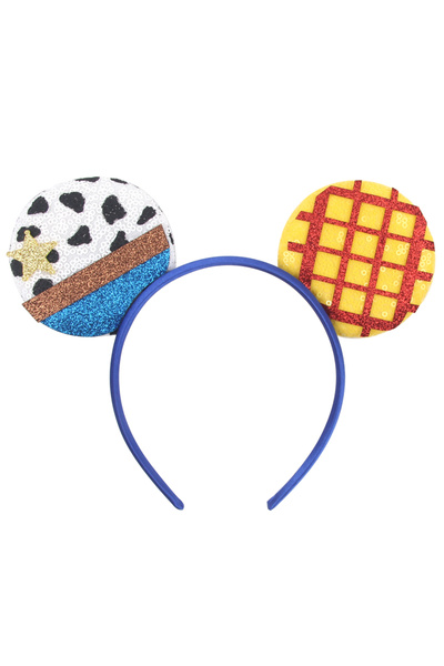 Choice63 QQQ4 Newest Festival Party Cosplay Mouse Ears Headband 3.3" Ears Gli...