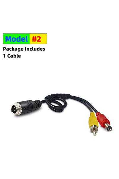 Choice11 Model-2 4Pin Aviation Head Male/Female To RCA AV/Female DC Multiple ...