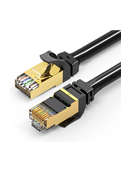 Choice كابل دائري Cat7 بطول 0.5 متر، كابل إيثرنت CAT7، كابل شبكة LAN RJ45 بسر...