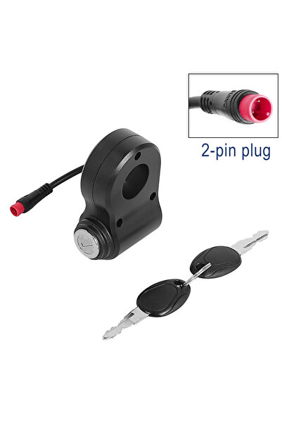 choice2 D For Kukirin G2 Pro Electric Scooter Power Key Lock with Keys Electr...