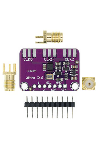 Choice DC 3V-5V CJMCU-5351 Si5351A Si5351 I2C Clock Generator Breakout Board ...