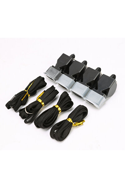 Choice Black 4 4pcs Non-nuclear whistle coach whistle basketball football tra...