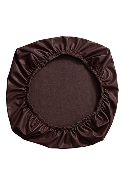 Choice Coffee PU Leather Chair Seat Cover Slipcover Elastic 38-52cm for Home ...