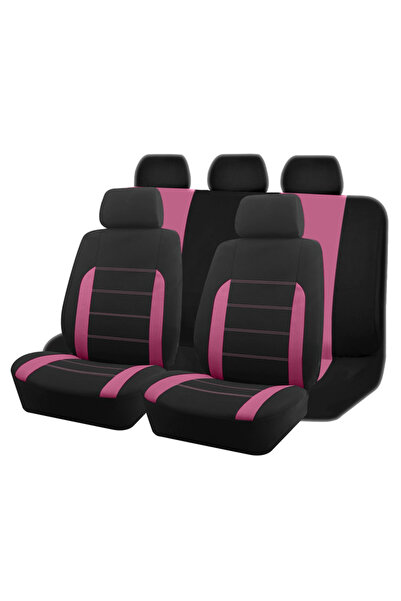 Choice Pink 5 seat AUTOKING Universal Fabric Car Seat Covers Fit For Most Car...