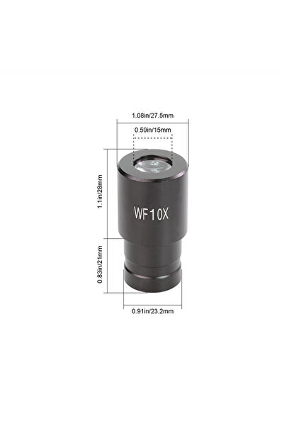 Choice3 Wf10X Datyson Microscope Eyepieces, 0.91inch (23.2mm) Special Biologi...