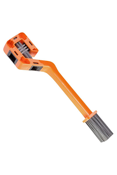 Choice orange Bicycle Chain Clean Brush Double Head Motorcycle Chain Cleaning...