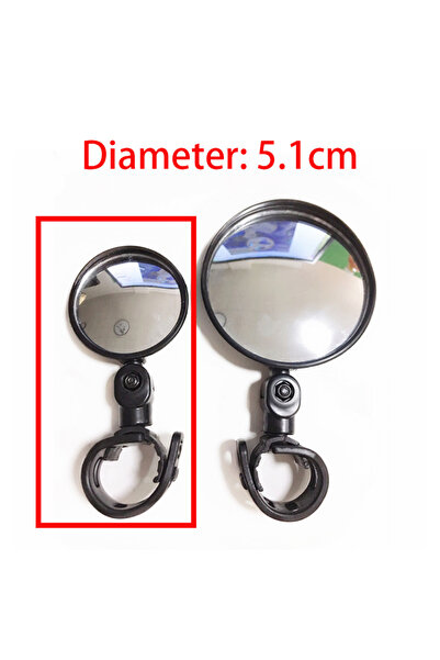 Choice 2x2inch 1PC Electric Scooter Rearview Mirror Bicycle Rear Mirrors for ...