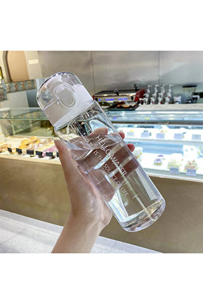 Choice 780ml WHITE 1pc Spring Summer 780ml Large Capacity Portable Water Bott...