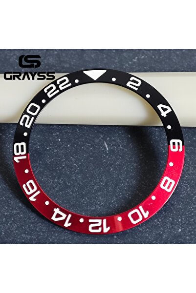 Choice black red GRAYSS 38mm Ceramic For 40mm SUB Watch Case Alloy Watch Beze...
