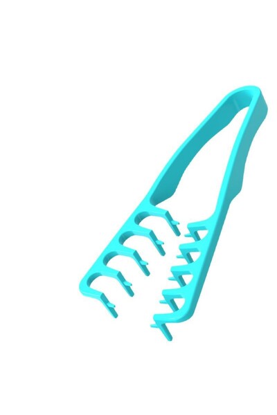 Choice1 Blue Hair Combs for Styling Detangling Roots Volume Tool Volumizing W...