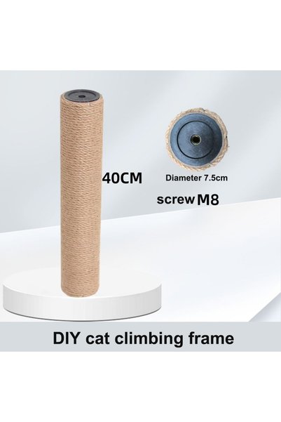 Choice1 1pcs 40cm DIY Cat Climbing Tree Tower Replacement Parts | Sisal Rope ...