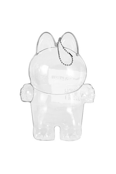 Choice A For Labubu Transparent Protective Cover Monster Toy Elf Doll Cover S...