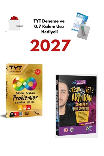 Doktrin Yayınları 2026 TYT Sıfırdan Sonsuza Problemler ve Kesin Net Artıran S...