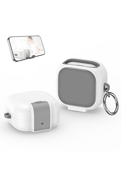 Choice21 For Galaxy Buds 4Pro White Secure Lock for Buds 4/4 Pro Case with Ph...