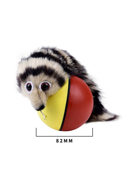 Choice Light Yellow Beaver Mouse Electric Ball Toy Rolling Ball Jump Toys Mov...