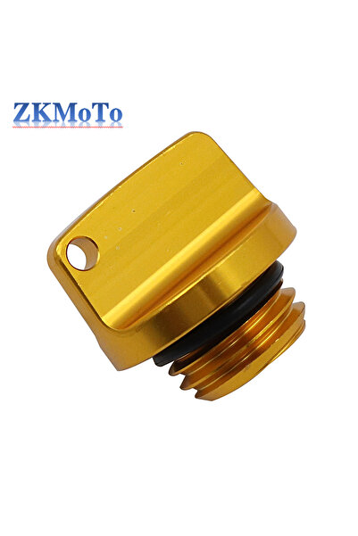 Choice YELLOW Motorcycle Crankcase Cap CNC Engine Oil Filler Screw Cover Plug...