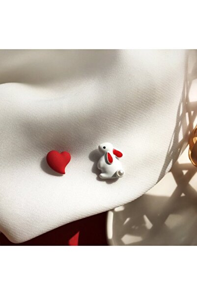 Choice أقراط RINHOO FRIENDSHIP ER21Y0099 غير متماثلة على شكل فأر صغير لطيف مع...