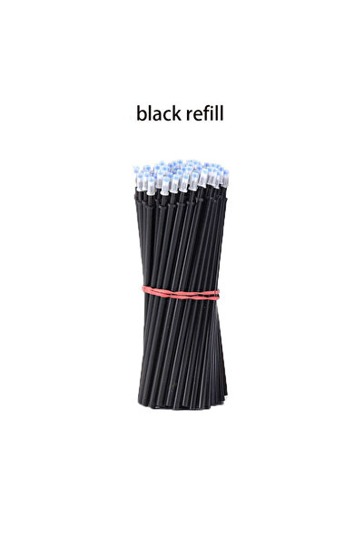 Choice 100pcs Black Refill 30/50/100Pcs/Lot 0.5mm Gel Pen Erasable Pen Refill...