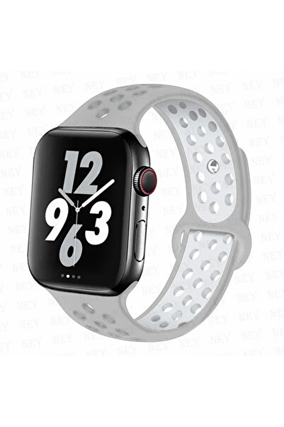 Choice 49mm 45mm 44mm 42mm M-L Silver white 4 Silicone Sport Straps For Watch...