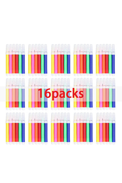 Choice 16packs 4/8/16packs Colorful Graffiti Watercolor Pen School Study Pain...