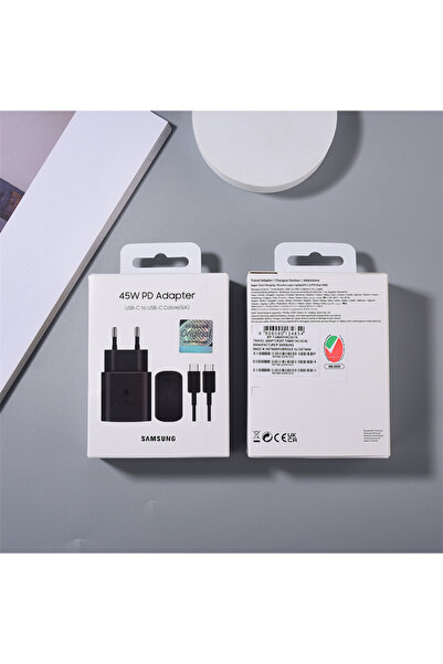 Choice SAMSUNG EU set Black 45W Super Fast Charger EU Power Adapter 5A PD Typ...