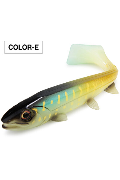 Choice 14cm Color-E Spinpoler Bombshad Square Tail Swimbait Shad Pike Lures 1...