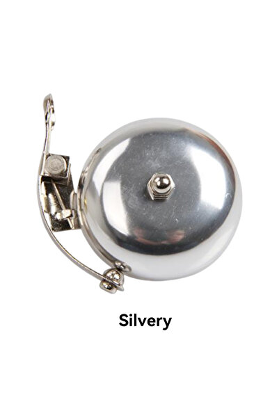 Choice Sliver Bicycle Retro Bell Leisure Bicycle Dial Bell Aluminum Silver Go...